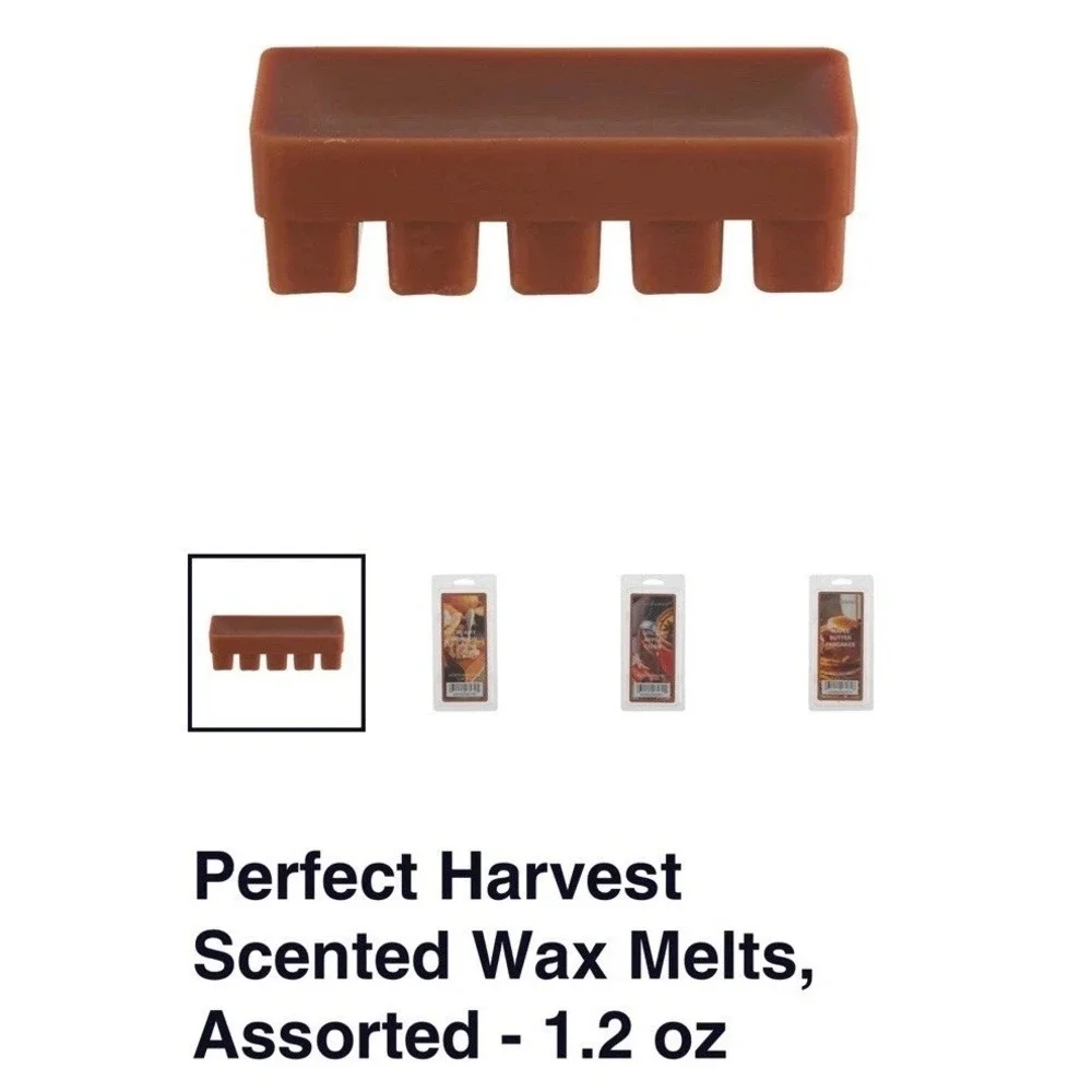 Perfect Harvest Scented Wax Melts 1.2 oz‎ (lot/4) Cranberry Cake/Pumpkin Pie